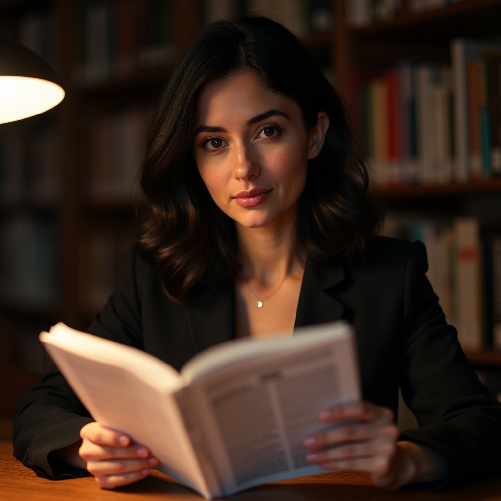 Consumer reading an educational guide about their rights